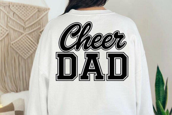 Cheer Dad & Coach SVG: Graphics for Crafts Branding