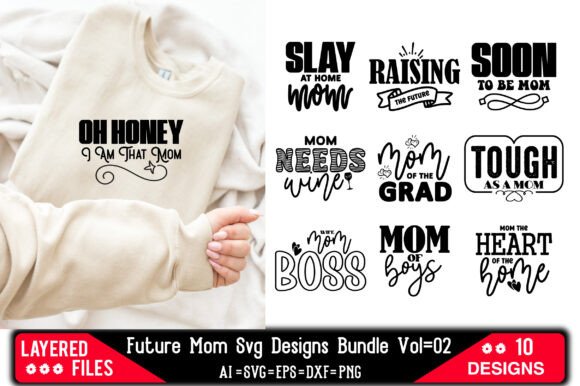 Future Mom SVG: Graphics for Crafts Sellers