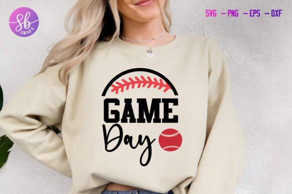 Game Day Baseball Shirt Svg: Graphics for Crafts