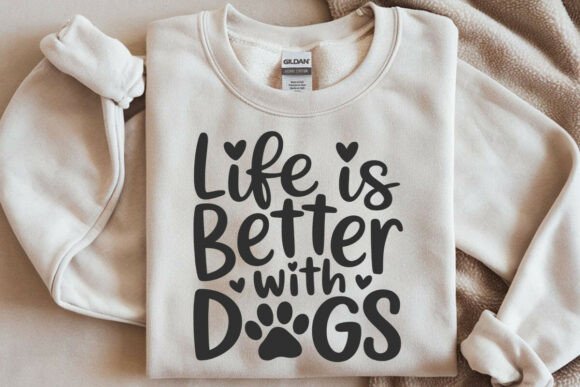 Life is Better with Dogs SVG: Graphics for Crafts