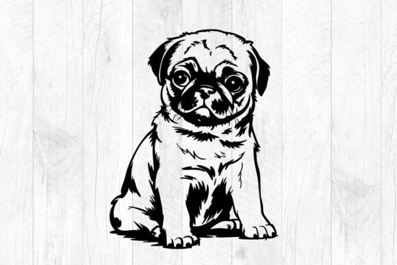 Pug SVG & Bulldog Graphics for Crafts