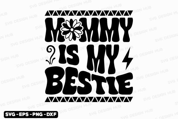 Retro Mothers Day SVG: Graphics for Crafts